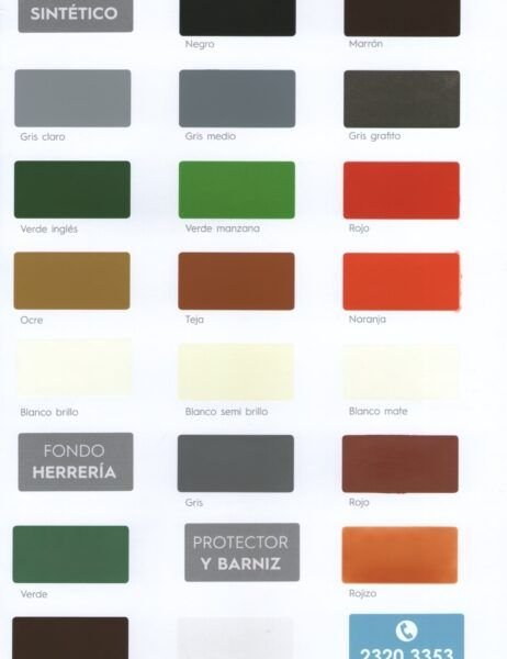 EBE Pinturas - Catálogo de colores mini