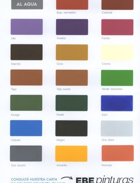 EBE Pinturas - Catálogo de colores mini