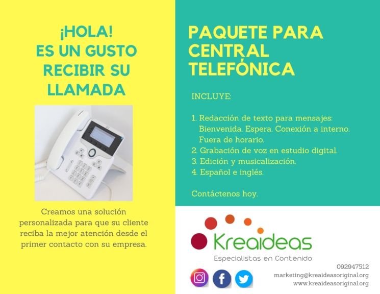 Kreaideas La Original - Generación de contenidos, creatividad y redacción