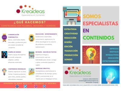 Kreaideas La Original - Generación de contenidos, creatividad y redacción