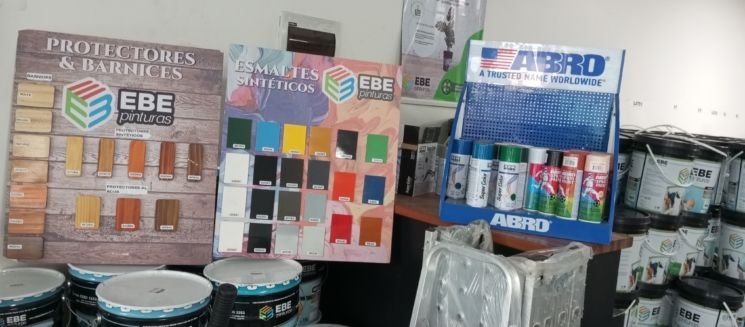 EBE Pinturas - Pinturería y fábrica de pinturas