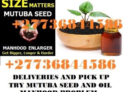 MUTUBA SEED AND OIL PENIS ENLARGEMENT +27736844586