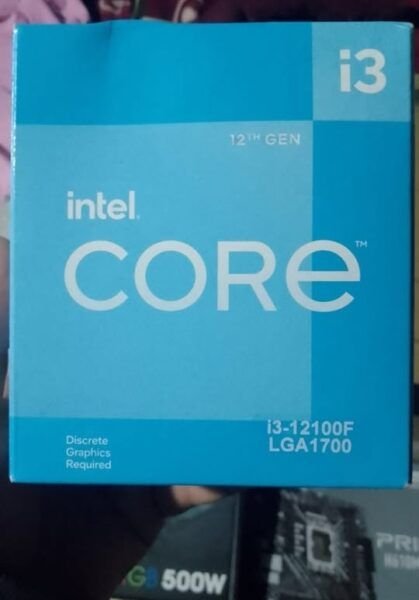 Intel core i3 12100f