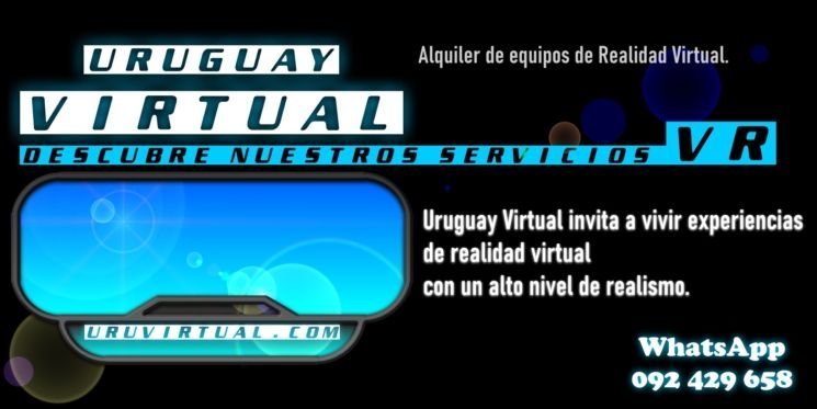 Uruguay Virtual - Alquiler de equipos de Realidad Virtual