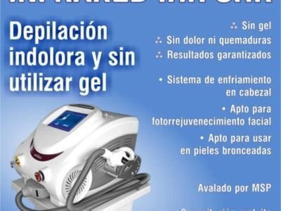 Alquiler de máquina de depilación