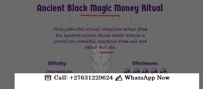 Money Spells That Work Immediately to make you rich forever.