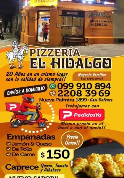 Pizzería El Hidalgo - Pizzería y rotisería