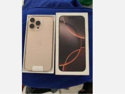 Nuevo/Usado Original Apple iPhone 16 Pro Max 1Tb Factory Unlocked + Receipt