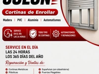 Cortinas Colón - Taller de cortinas de enrollar