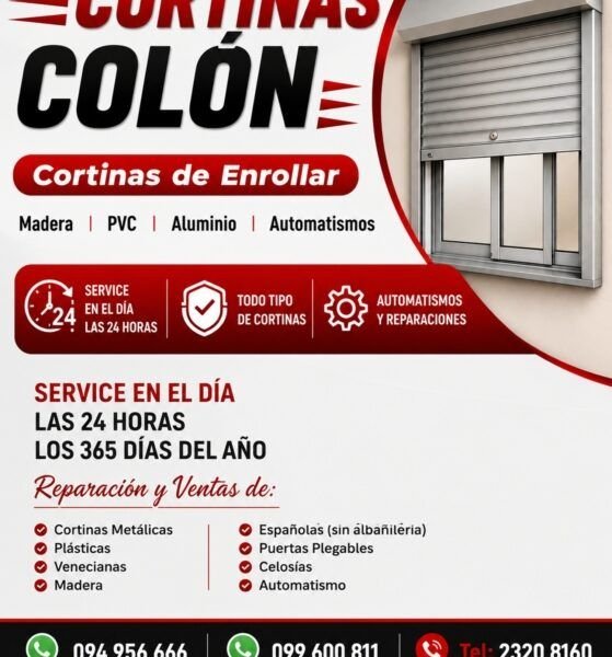 Cortinas Colón - Taller de cortinas de enrollar