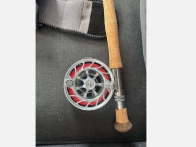 TFO Legacy Flyrod 13'6" 8 weight with a Finatic 9 plus Reel for Fishing