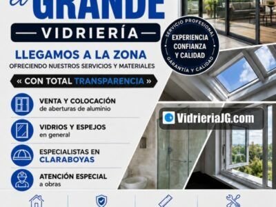 Juan el Grande - Vidriería y carpintería de aluminio