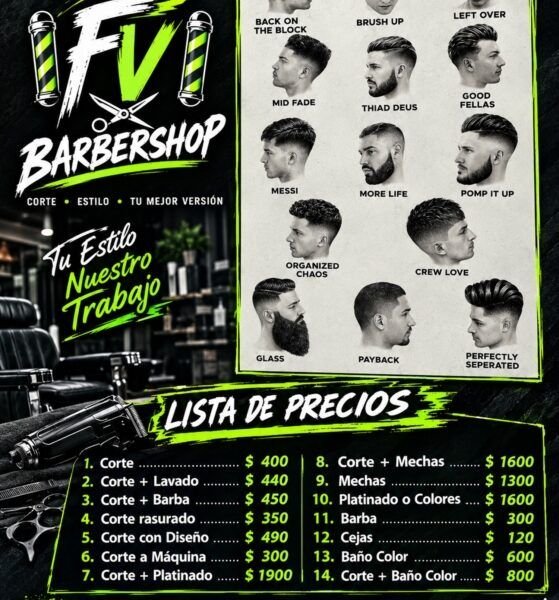 FV Barbershop - Barbería y Peluquería